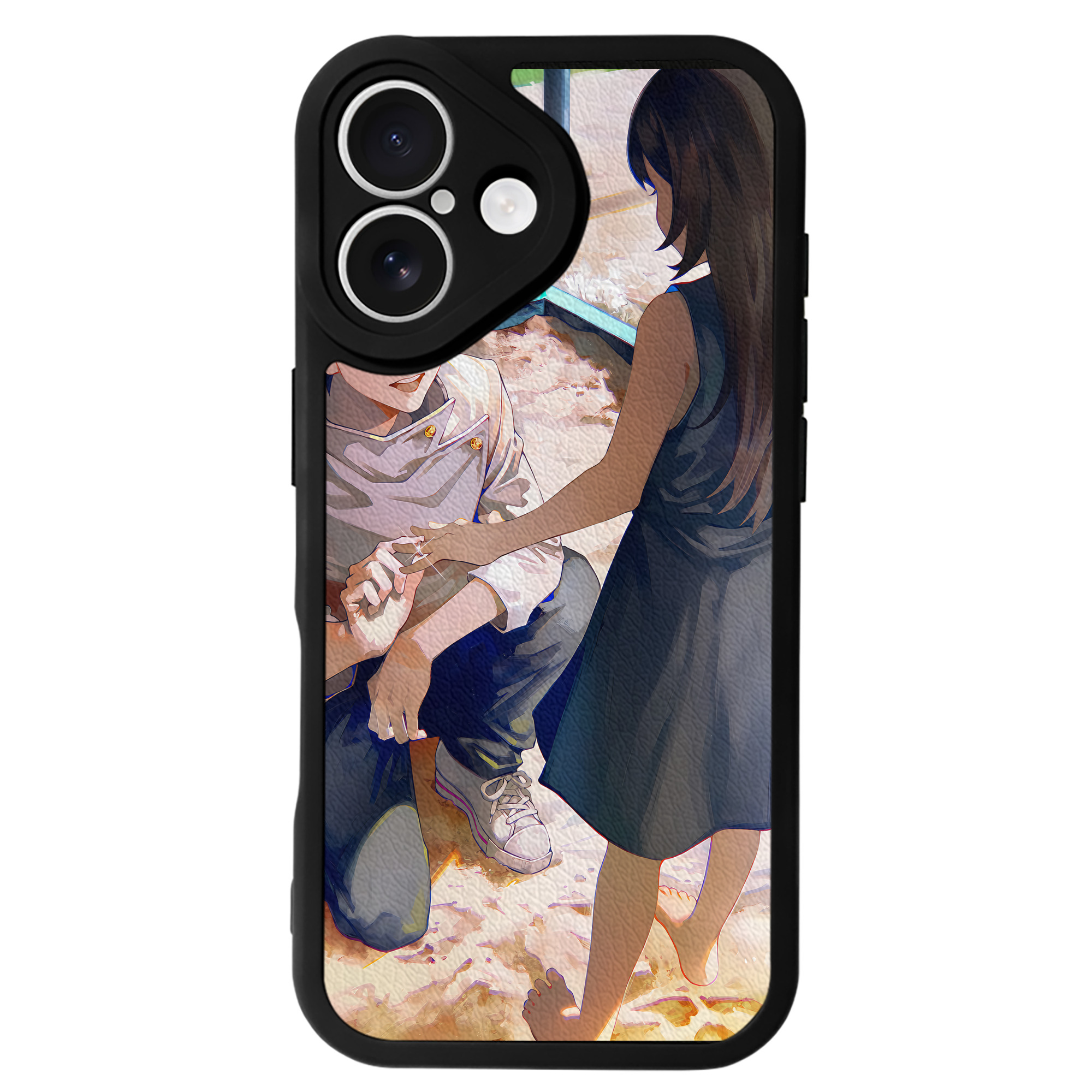 （画像用） 呪術廻戦 Jujutsu Kaisen 【iPhone 16シリーズ対応】シリコンスマホケース（レザー調） 材質：シリコン